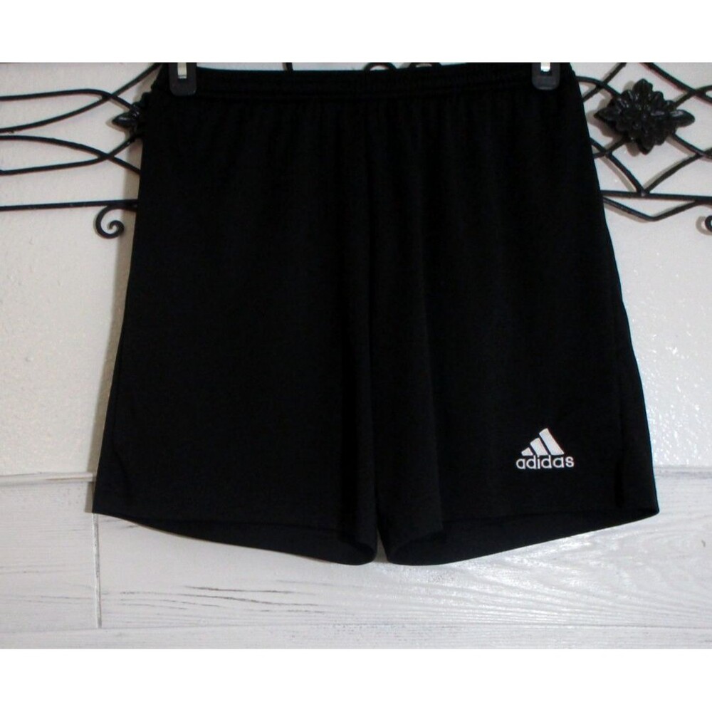 Adidas Aeroready Activewear Shorts Men's Size M Black Drawstring Logo